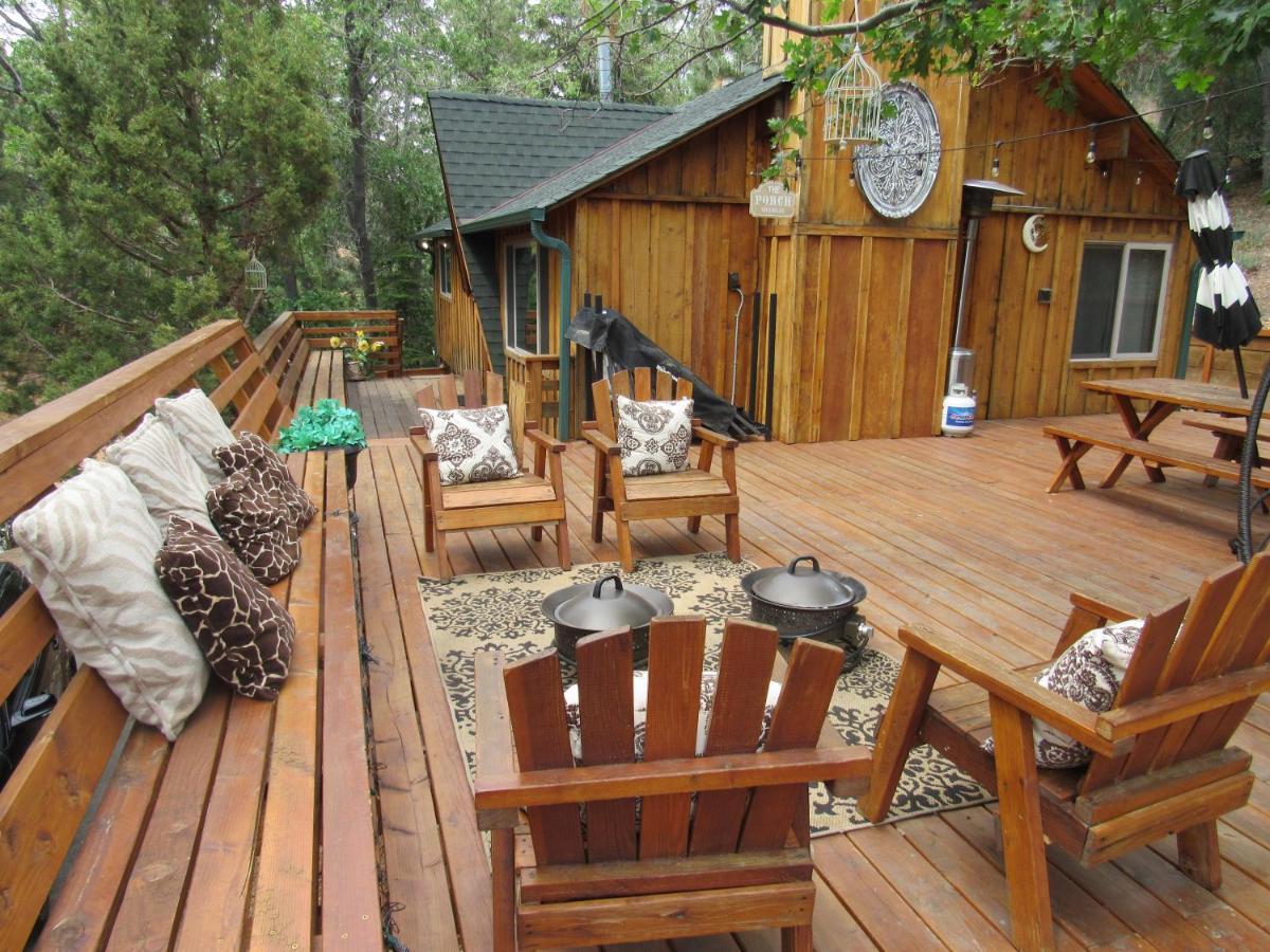 Hillside Hideaway -View Of Ski Slope From Charming Deck Big Bear Lake Esterno foto