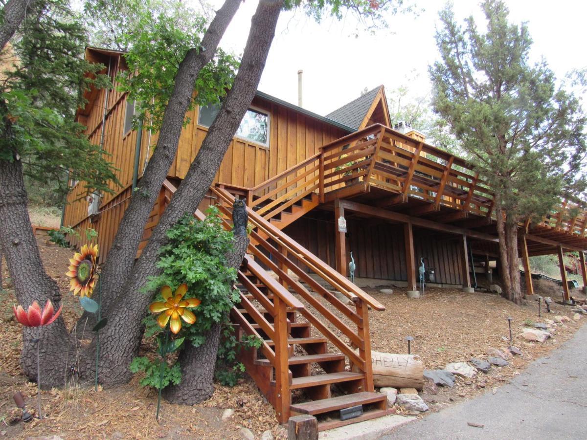 Hillside Hideaway -View Of Ski Slope From Charming Deck Big Bear Lake Esterno foto